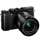 Беззеркальной камерой премиум-класса -Fujifilm X-M1 и два новых объектива.
